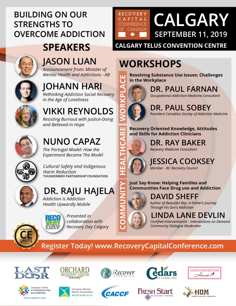 Recovery Capital Conference – Calgary, Alberta